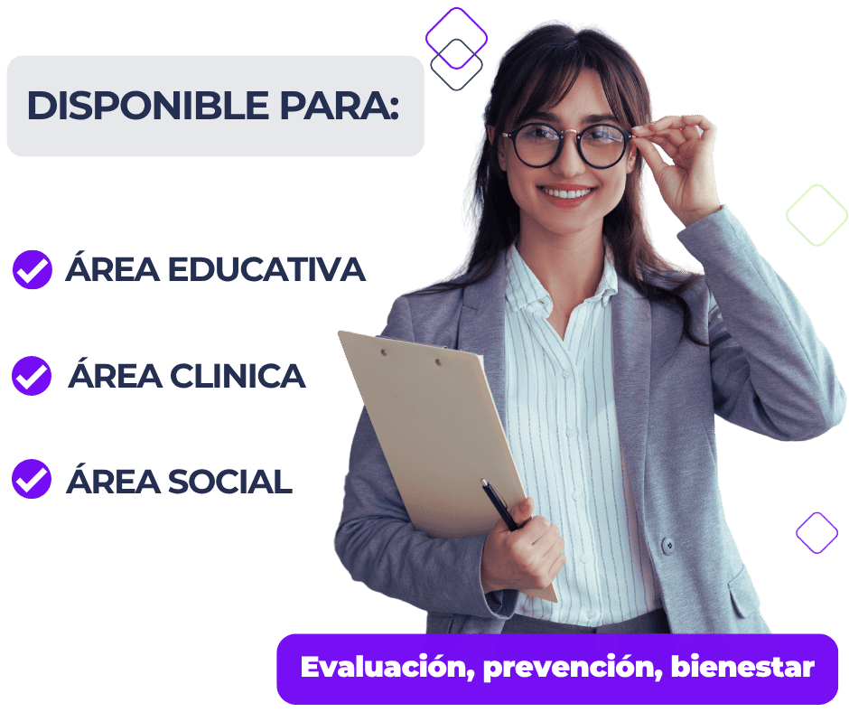 Psicoalerta disponible para área educativa, clinica, social